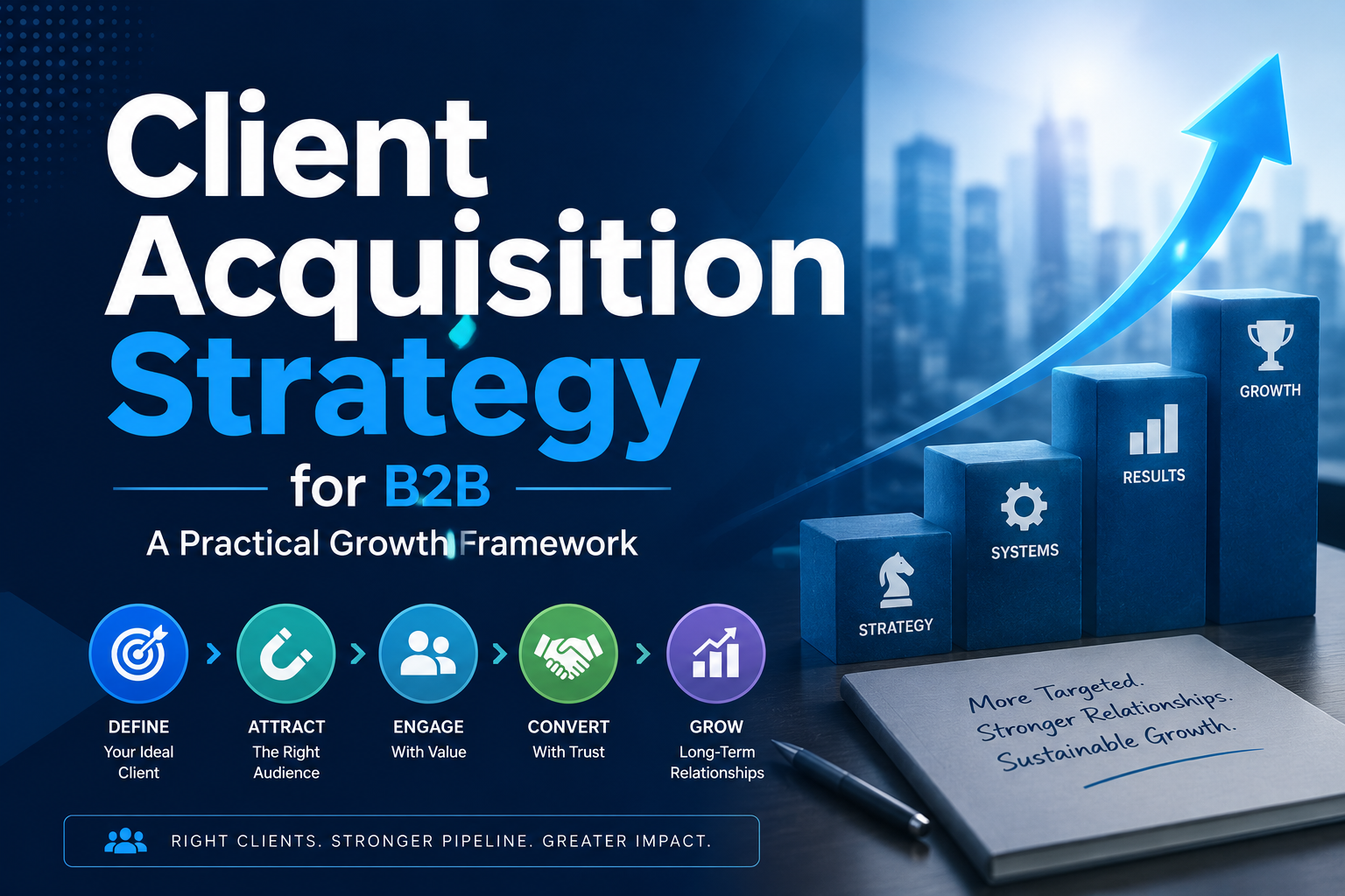 Client acquisition strategy for B2B